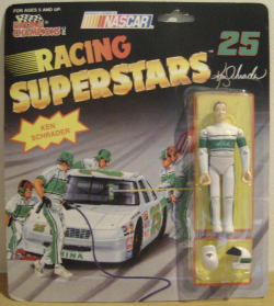 Image of 1991 Ken Schrader figure carded without car