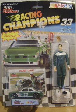 Image of 1992 Harry Gant figure carded with car