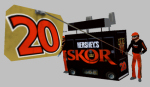 Thumbnail of pit crew for car 009